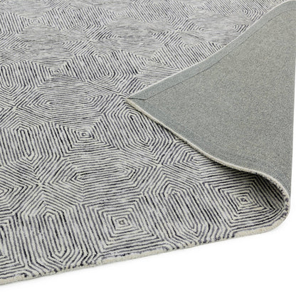 Vloerkleed Camden Black / White
