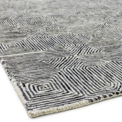 Vloerkleed Camden Black / White