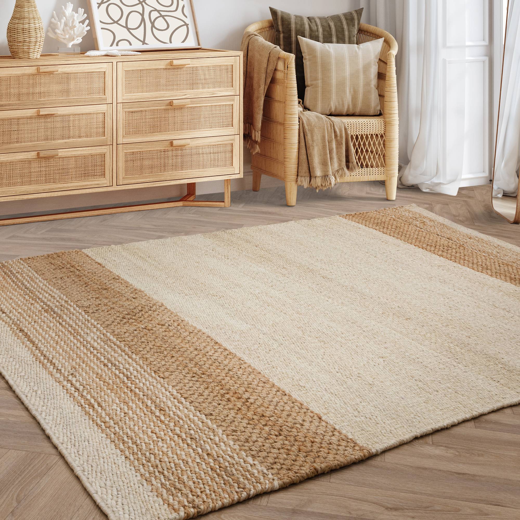 Vloerkleed Cedar Bleach / Natural