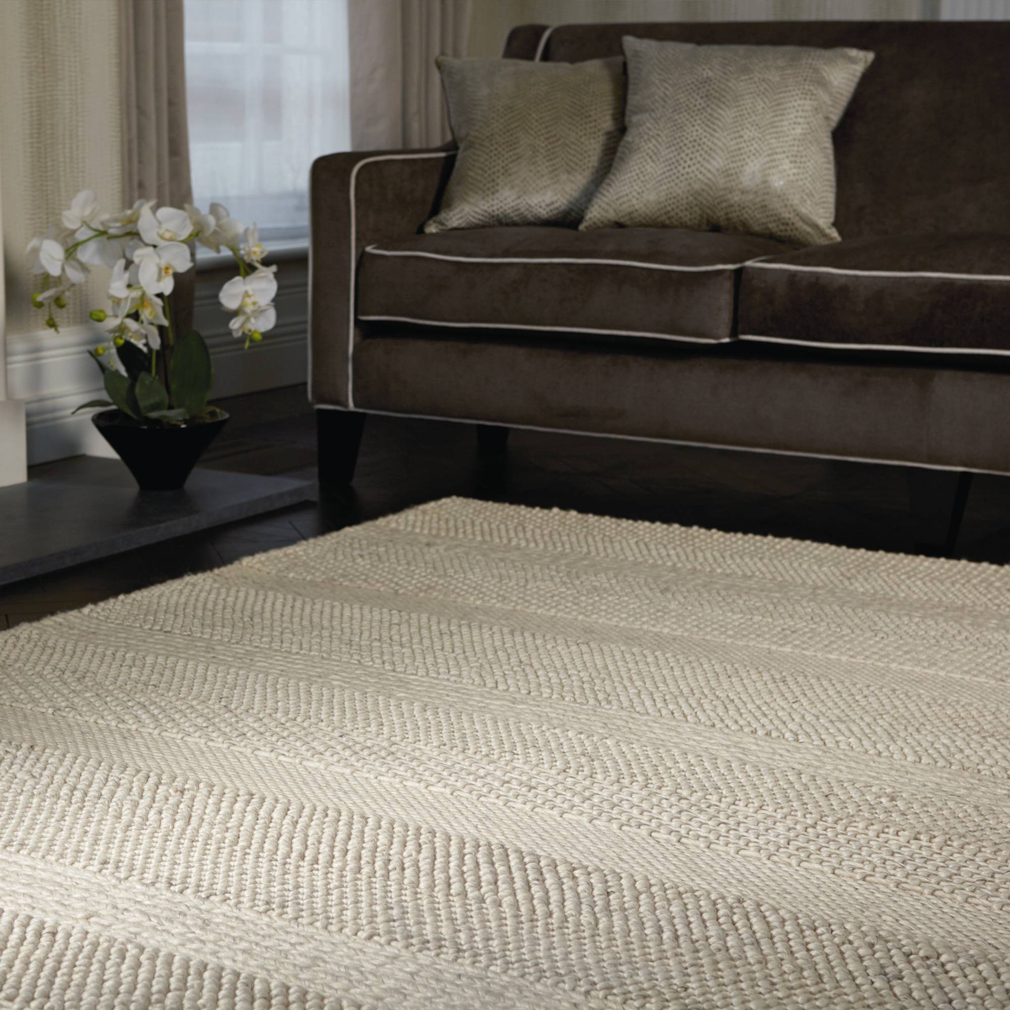 Vloerkleed Katherine Carnaby Coast Cream Stripe