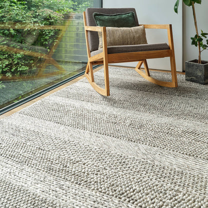 Vloerkleed Katherine Carnaby Coast Grey Marl Stripe