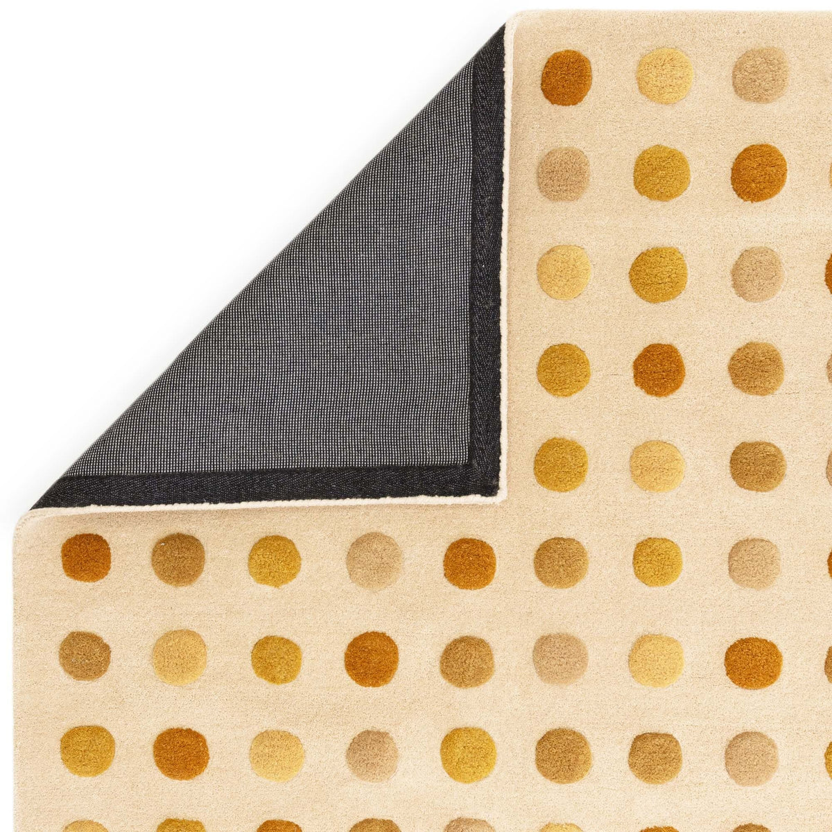 Vloerkleed Rugestiq Dotty goud – foto 6