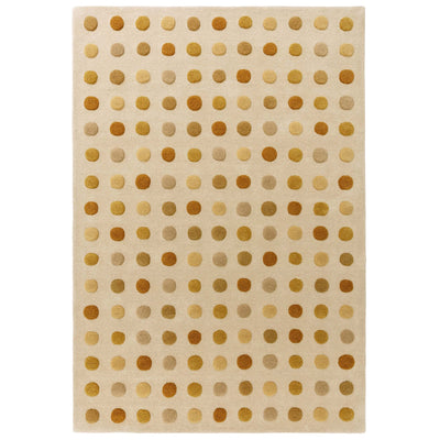 Vloerkleed Rugestiq Dotty goud – foto 1