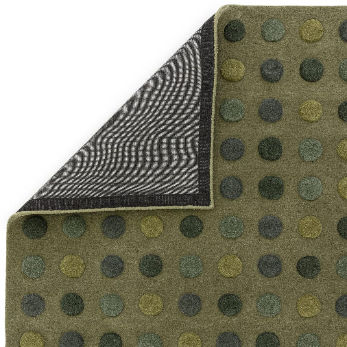 Vloerkleed Rugestiq Dotty groen – foto 5