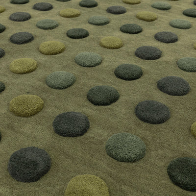 Vloerkleed Rugestiq Dotty groen – foto 6