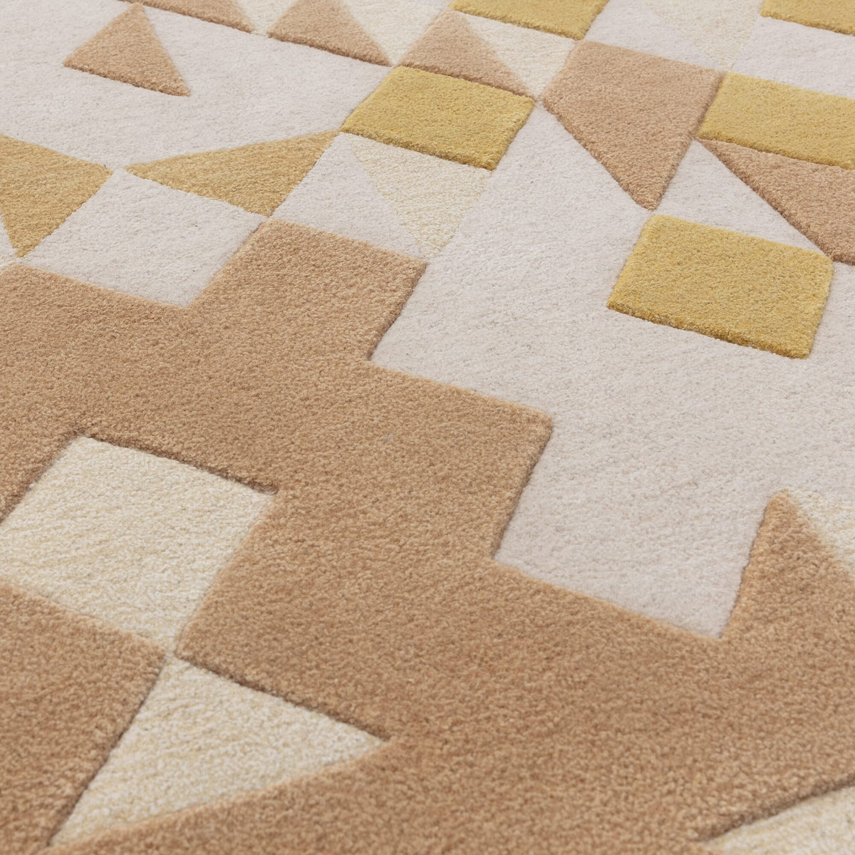 Vloerkleed Rugestiq Enigma goud meerkleurig – foto 6