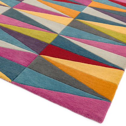 Vloerkleed Funk Runner 08 Triangles