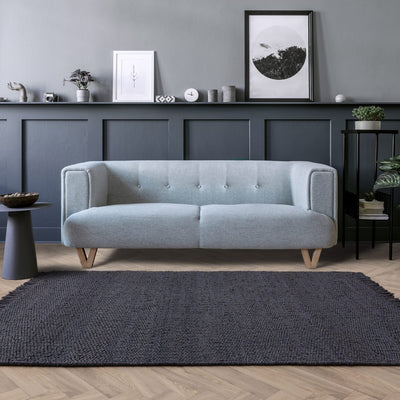 Vloerkleed Rugestiq Grove denimblauw – foto 2