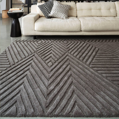 Vloerkleed Hague Charcoal