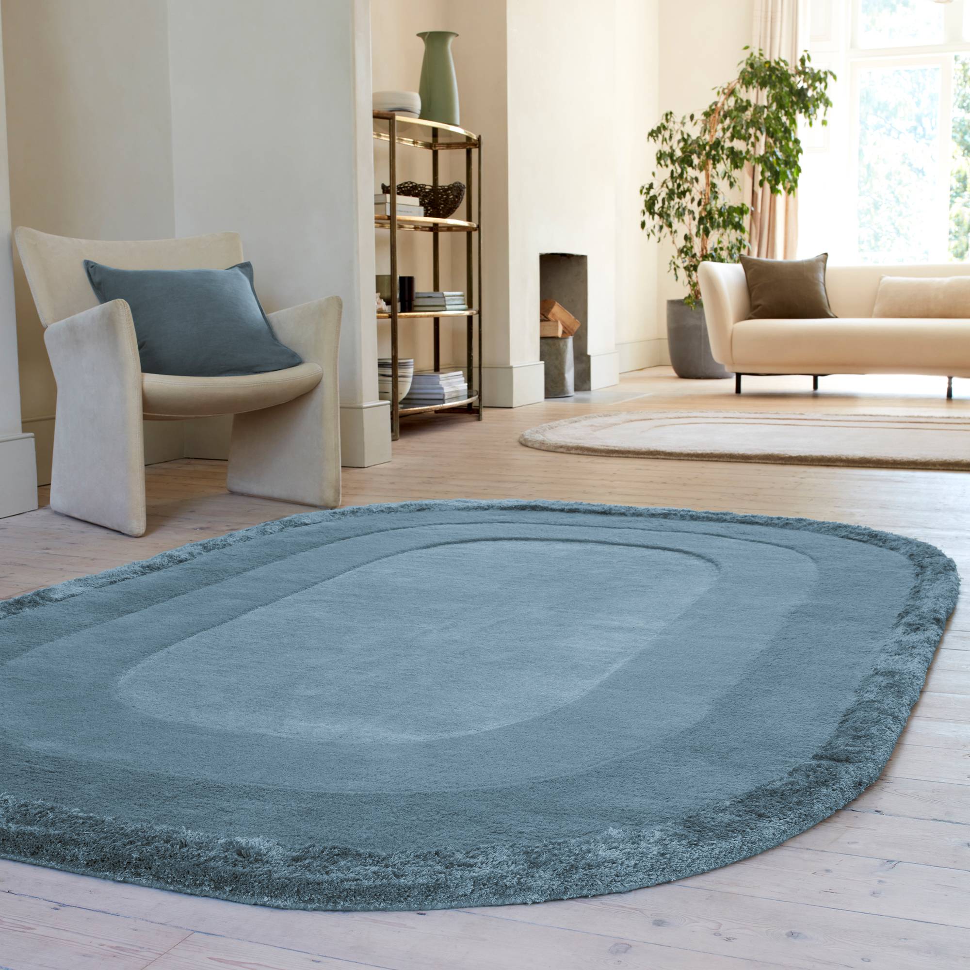 Vloerkleed Halo Denim