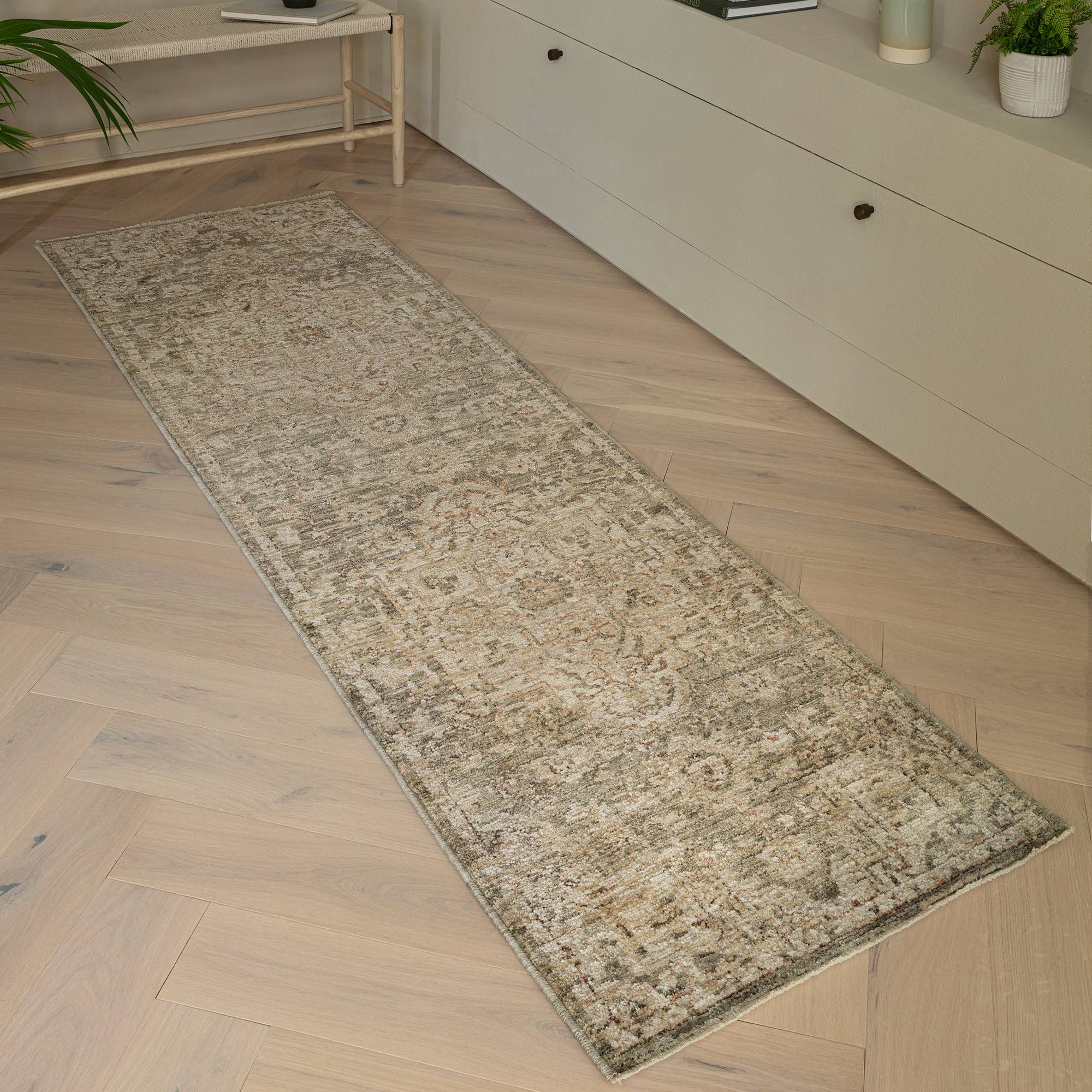 Vloerkleed Heriz Serapi Green