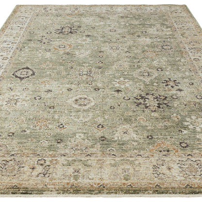 Vloerkleed Heriz Ornate Green