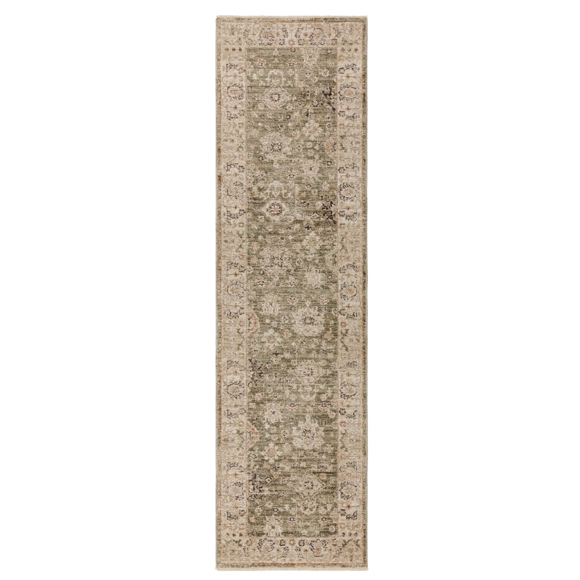 Vloerkleed Heriz Ornate Green