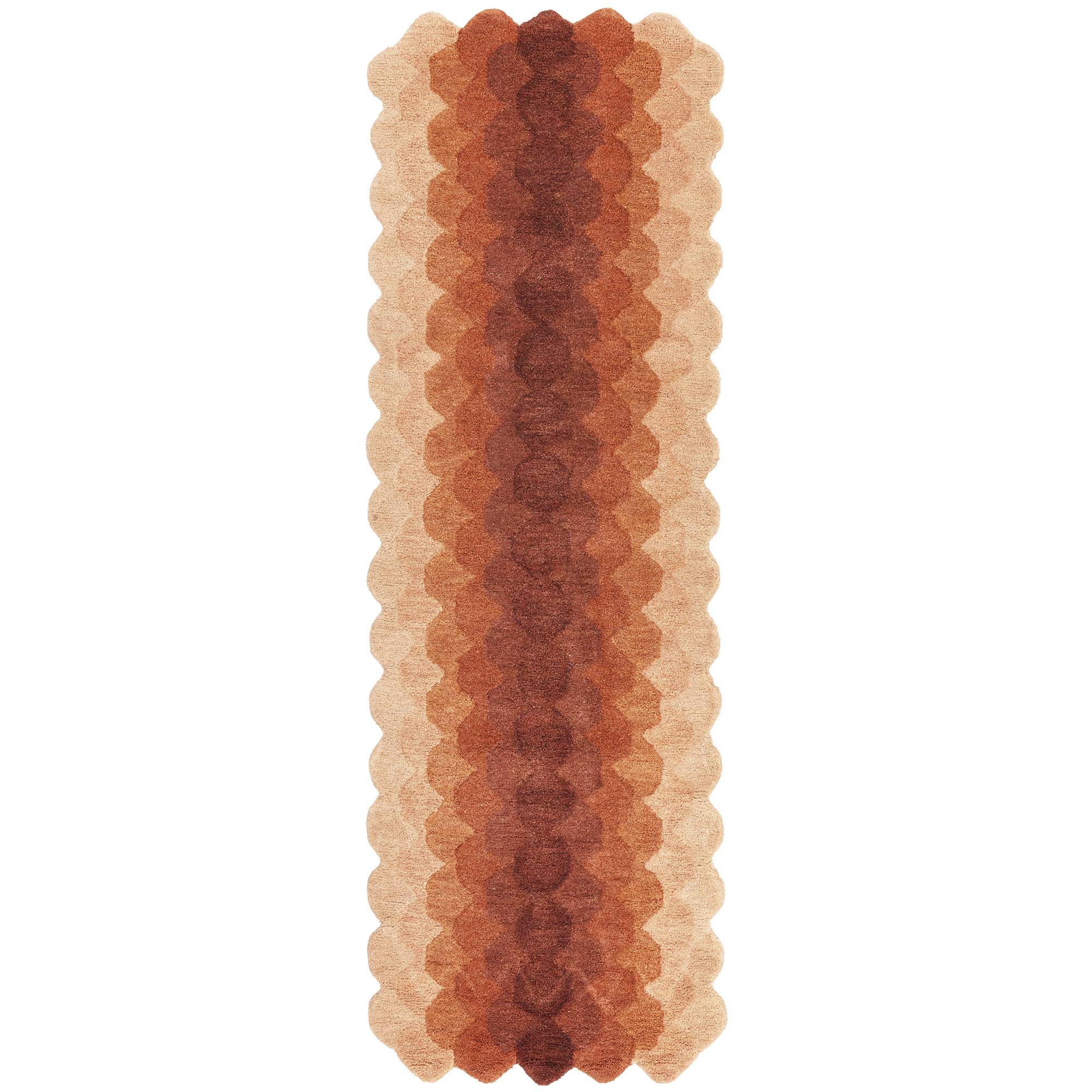 Vloerkleed Hive Rust