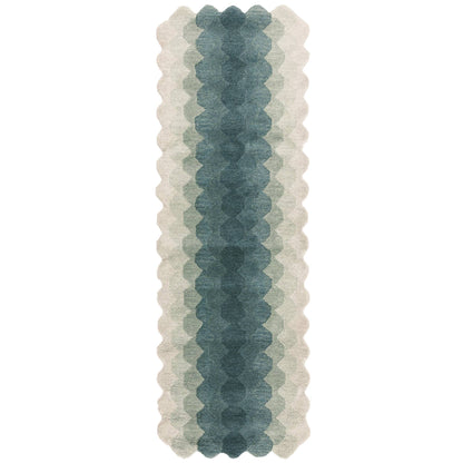 Vloerkleed Hive Teal