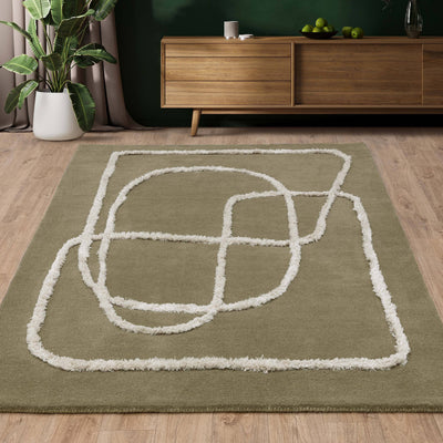 Vloerkleed Matrix 93 Infinity Sage
