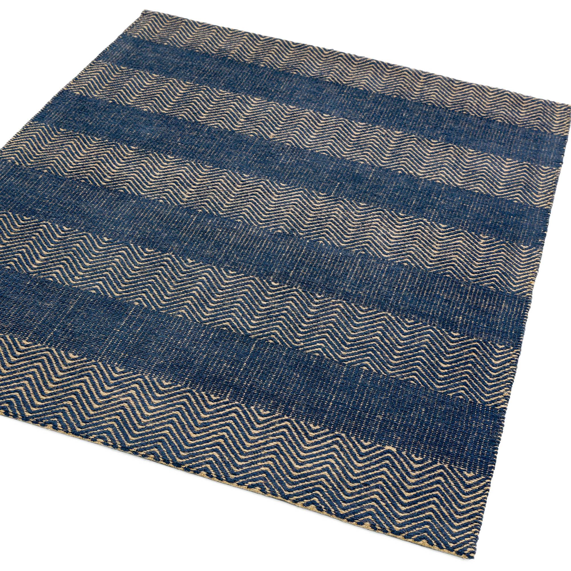 Vloerkleed Ives Runner Navy Blue