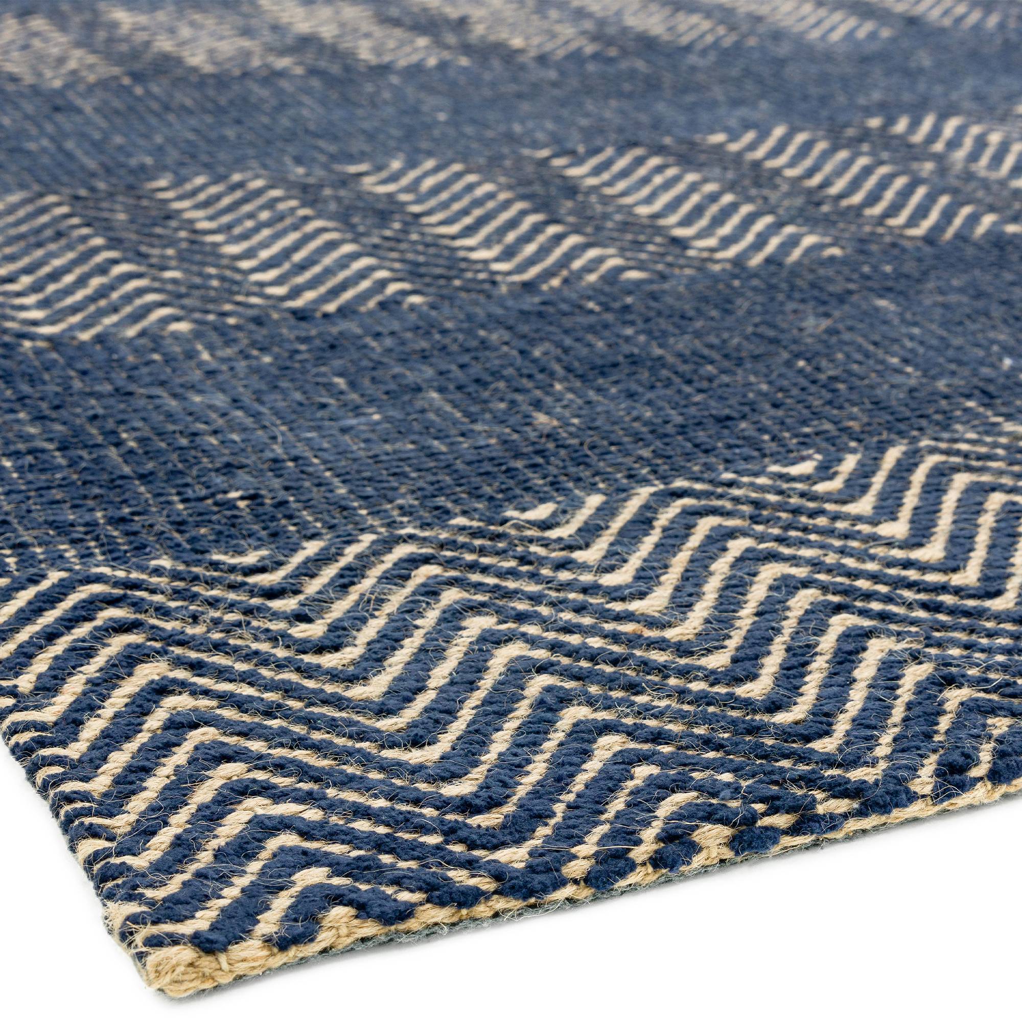Vloerkleed Ives Navy Blue