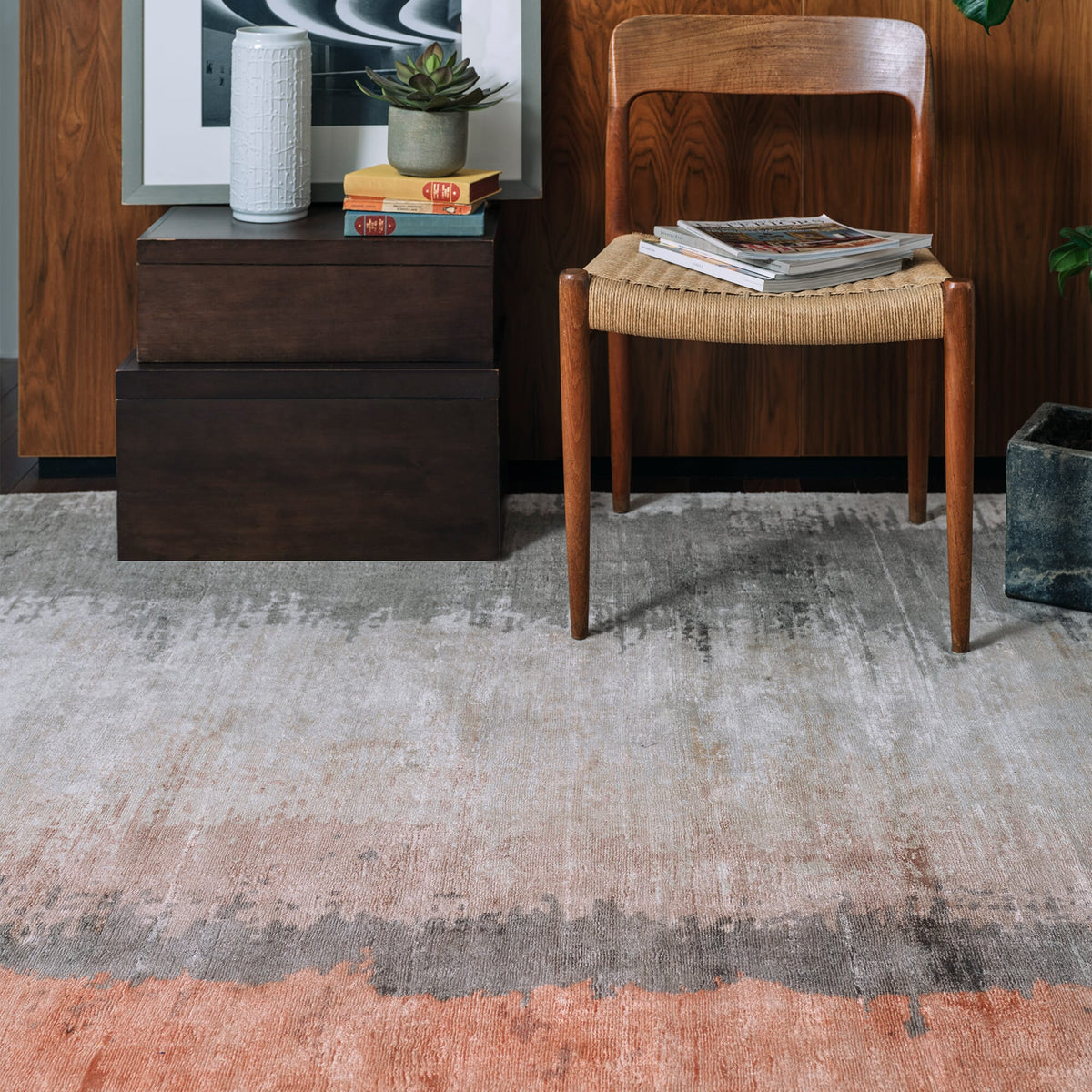 Vloerkleed Rugestiq Juno gember – foto 2
