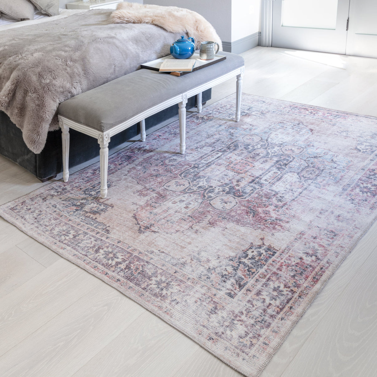 Vloerkleed Rugestiq Kaya KY12 Lila – foto 2