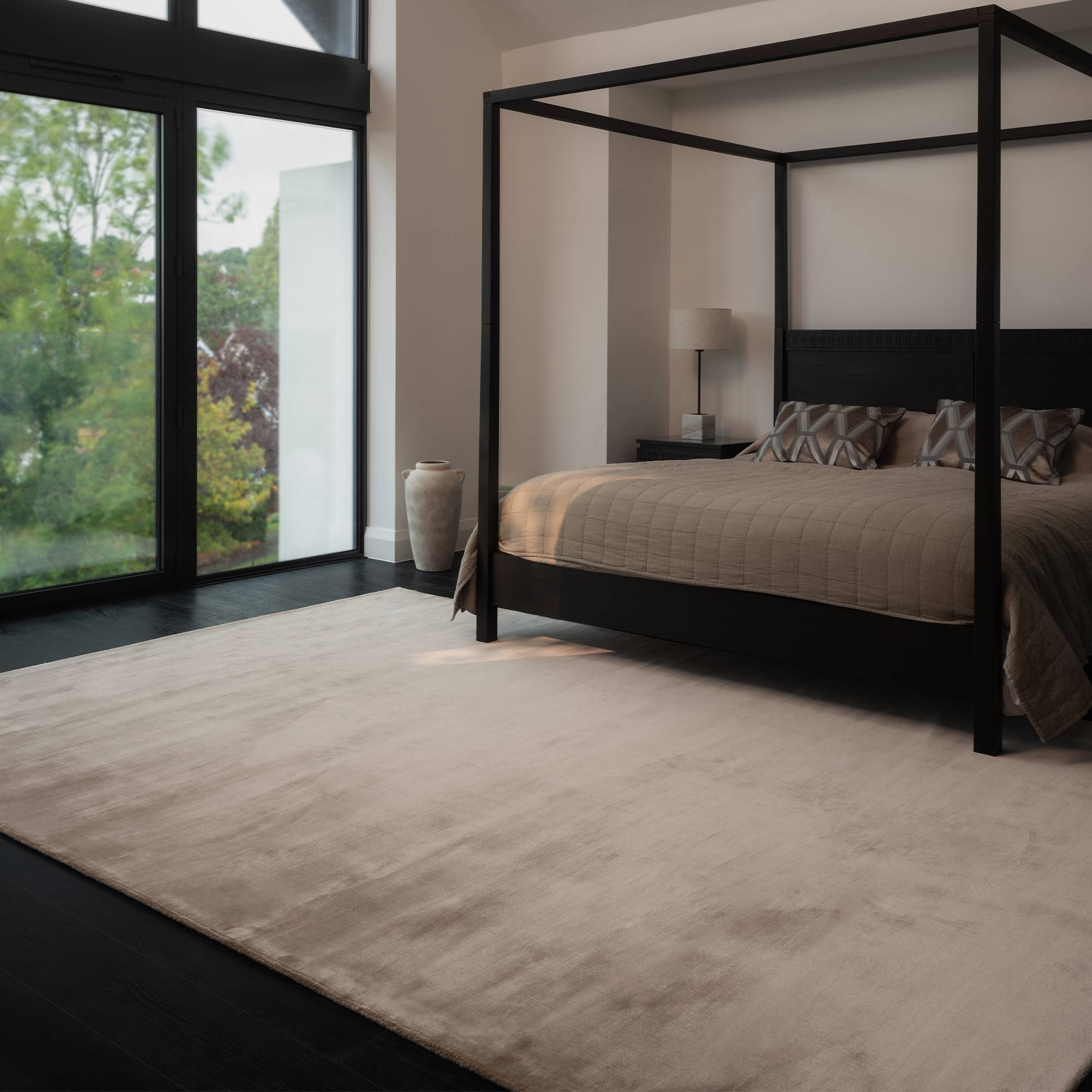 Vloerkleed Katherine Carnaby Chrome Pearl