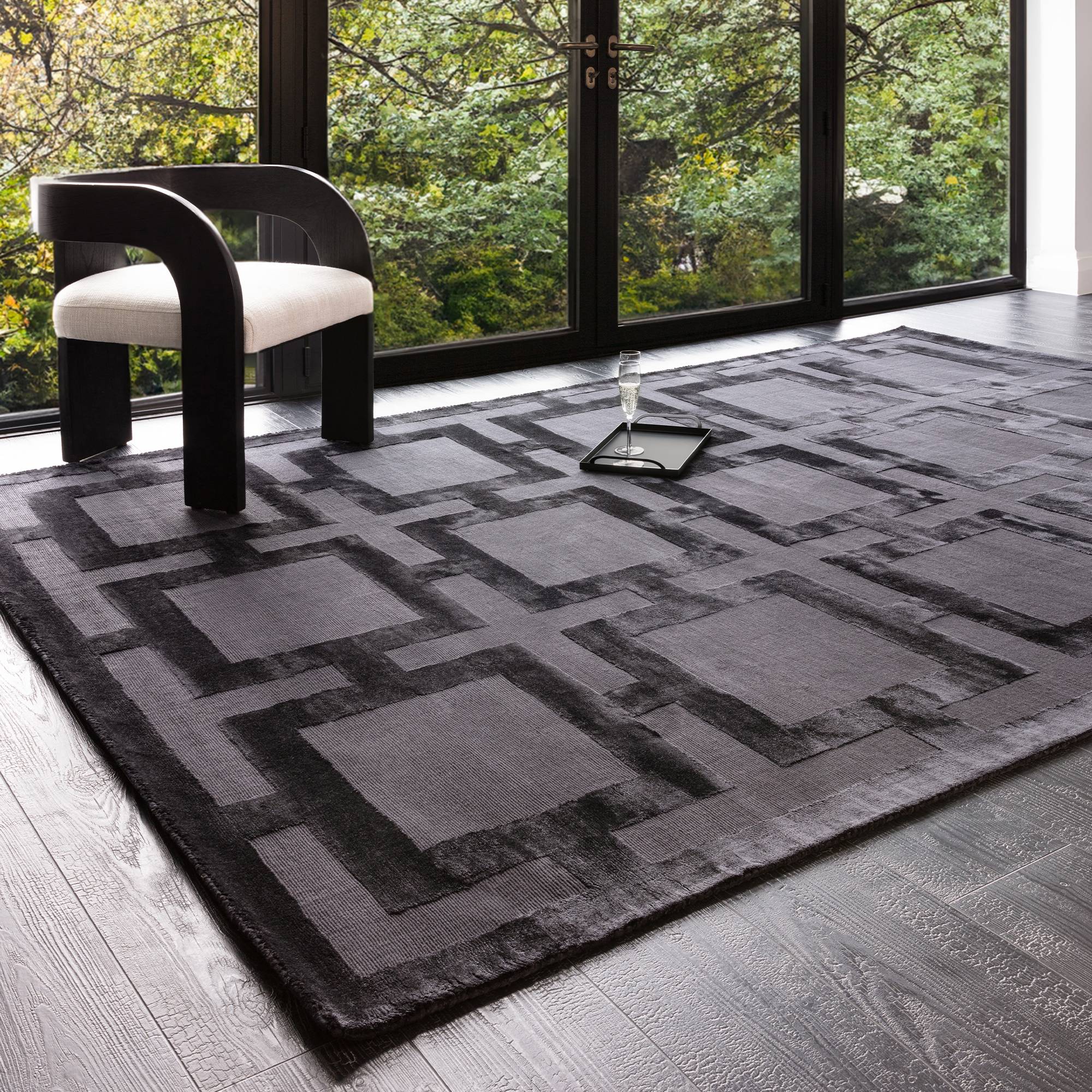 Vloerkleed Katherine Carnaby Eaton Black