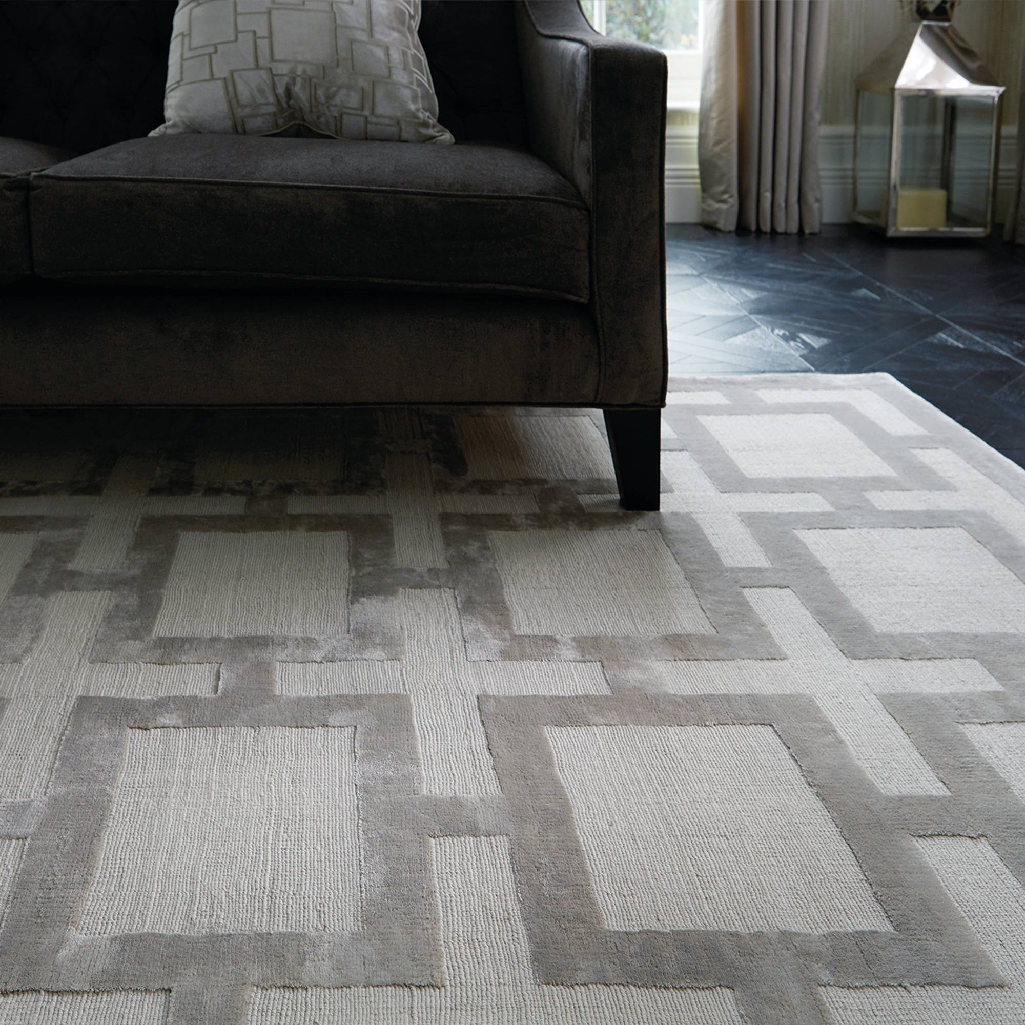 Vloerkleed Katherine Carnaby Eaton Silver