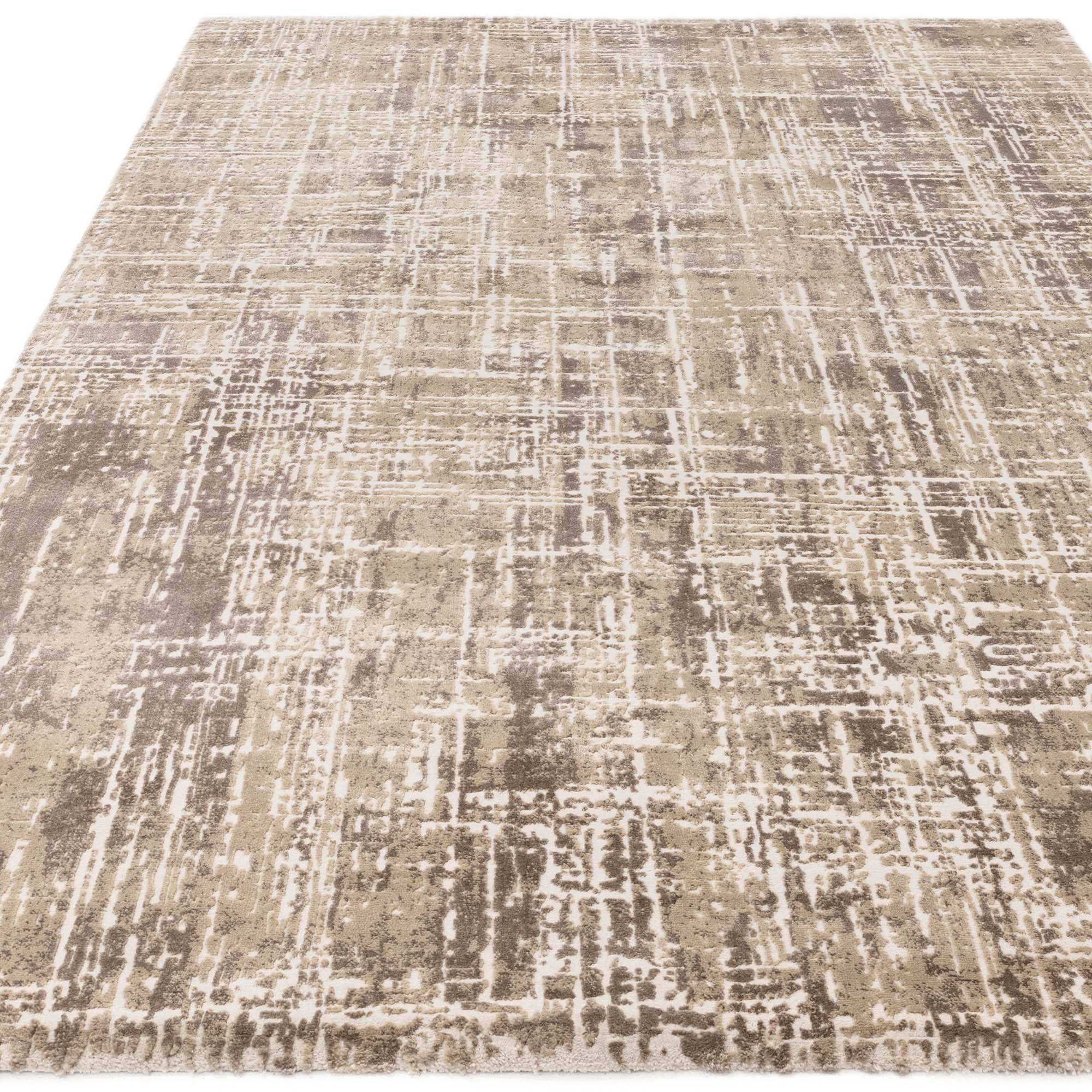Vloerkleed Kuza Abstract Beige