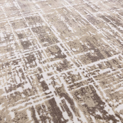 Vloerkleed Kuza Abstract Beige