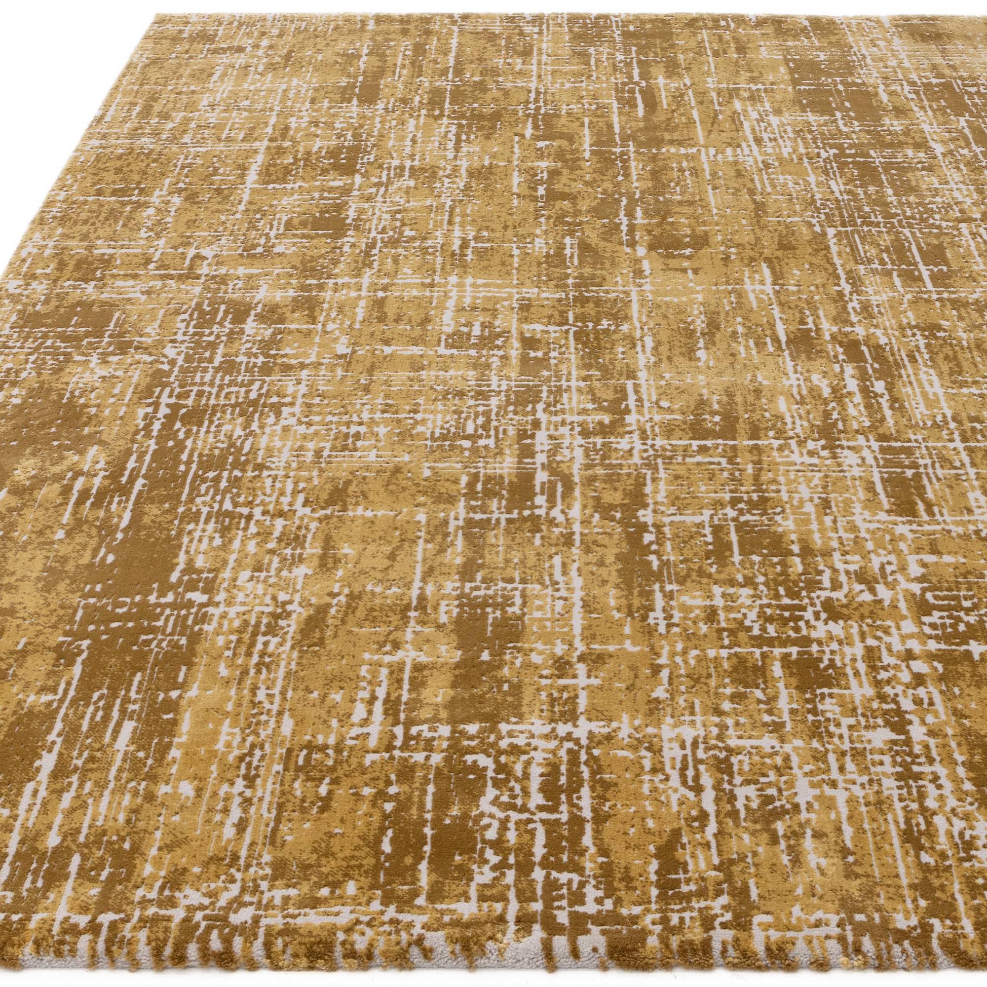 Vloerkleed Kuza Abstract Gold
