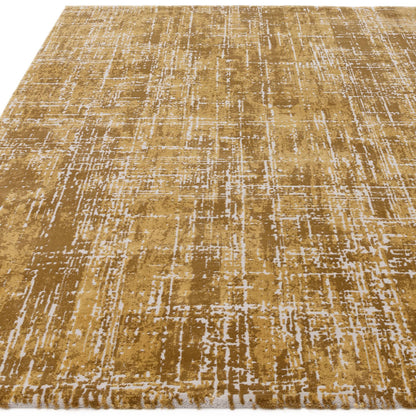 Vloerkleed Kuza Abstract Gold