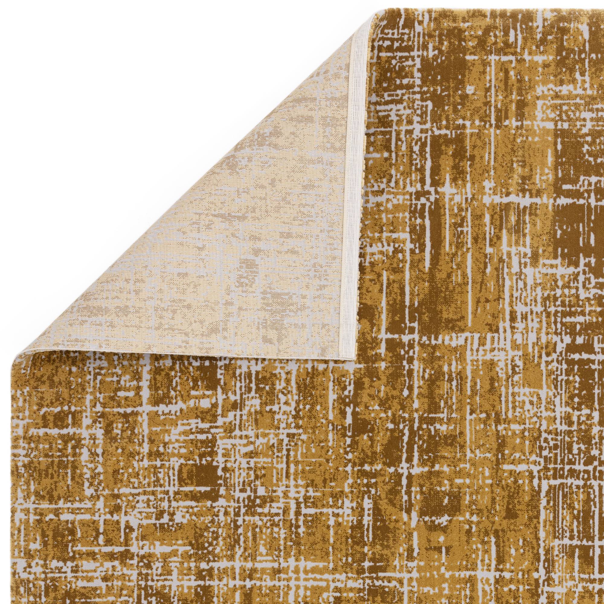 Vloerkleed Kuza Abstract Gold