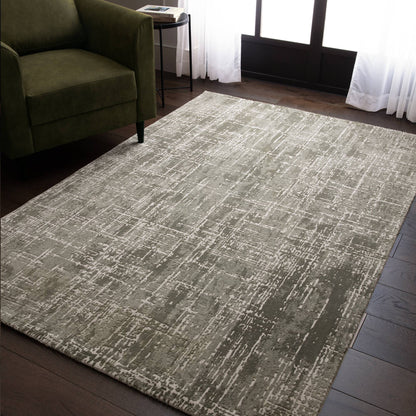 Vloerkleed Kuza Abstract Green
