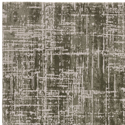 Vloerkleed Kuza Abstract Green