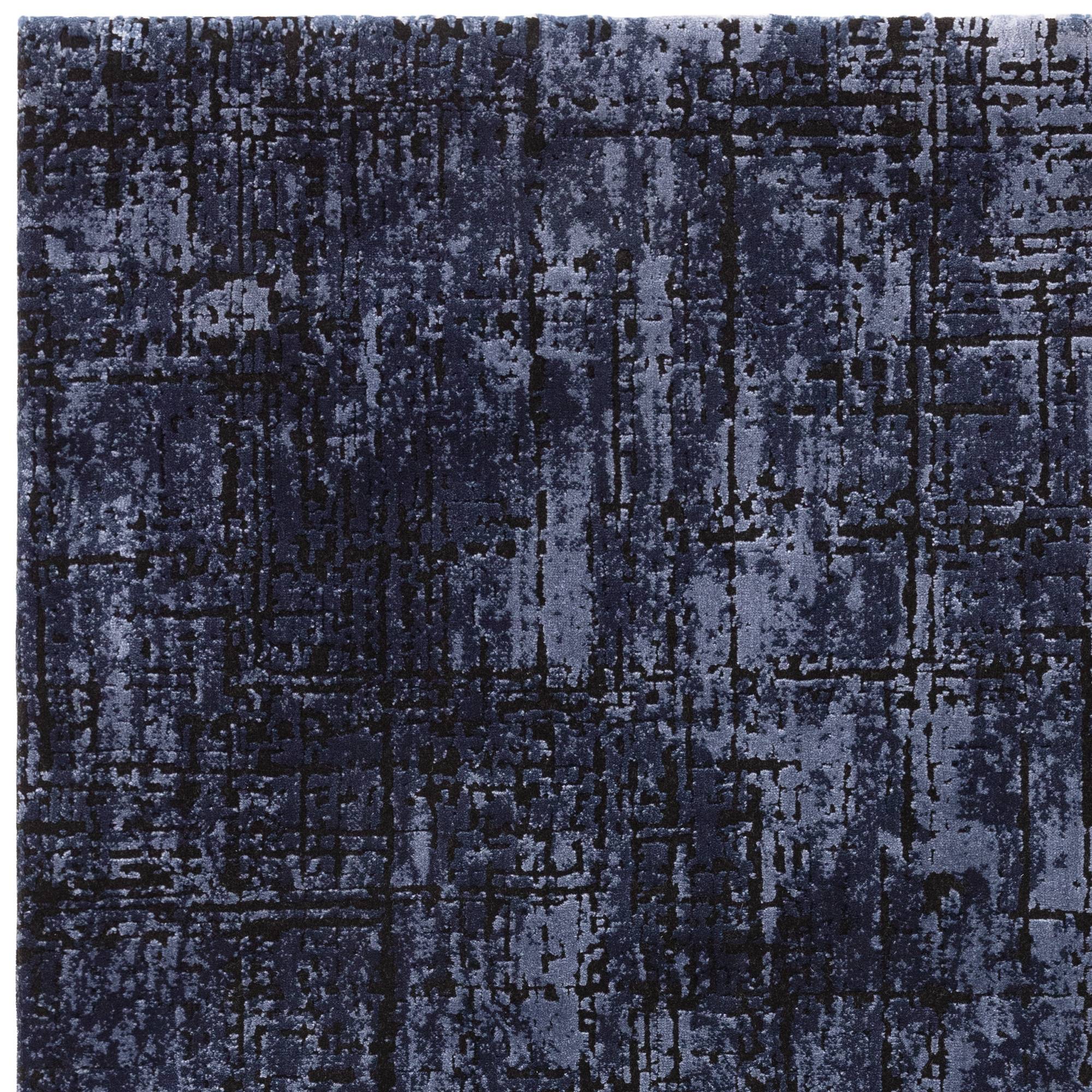 Vloerkleed Kuza Abstract Navy