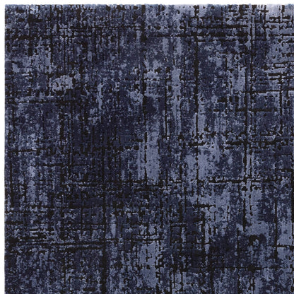 Vloerkleed Kuza Abstract Navy