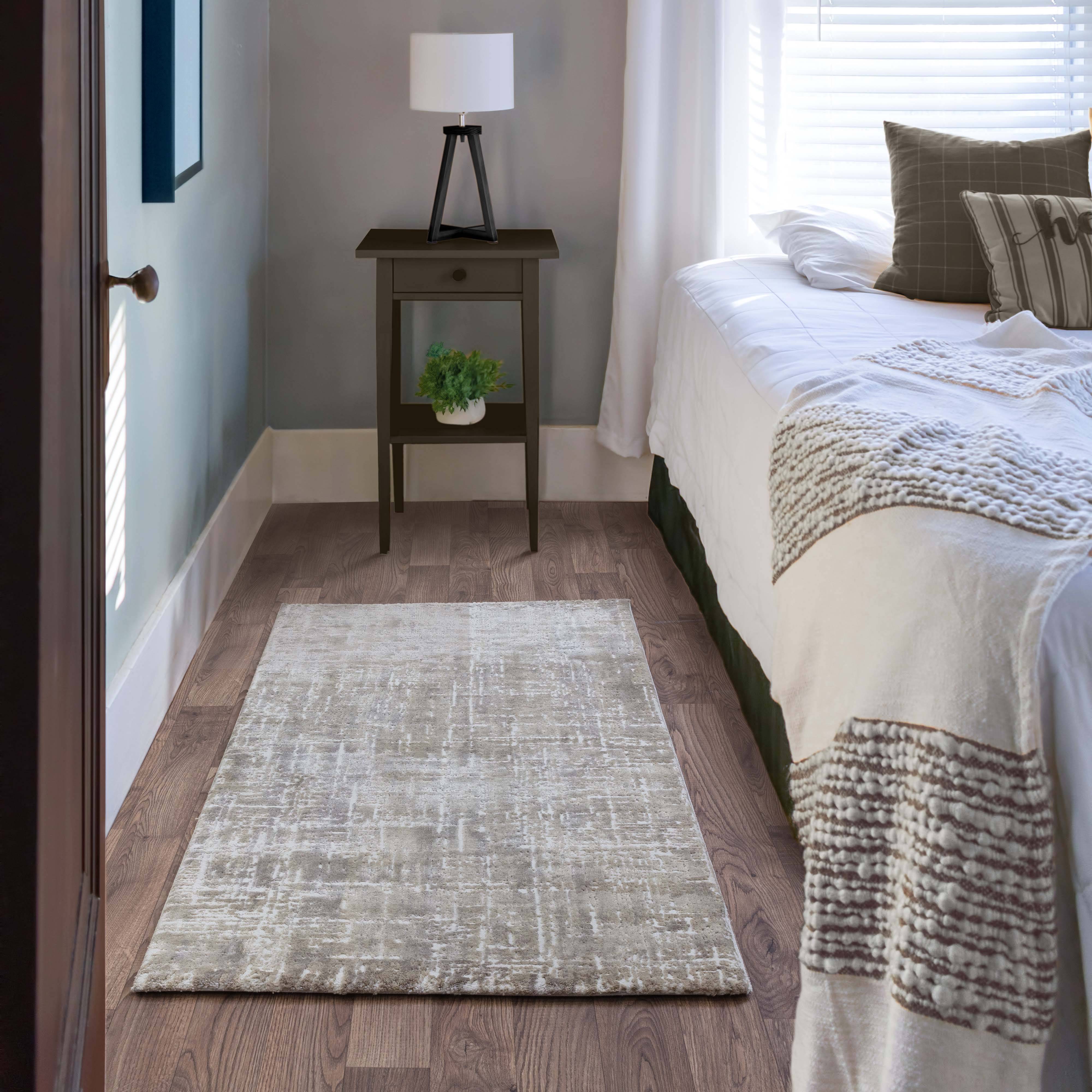 Vloerkleed Kuza Abstract Beige