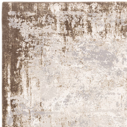 Vloerkleed Kuza Border Beige