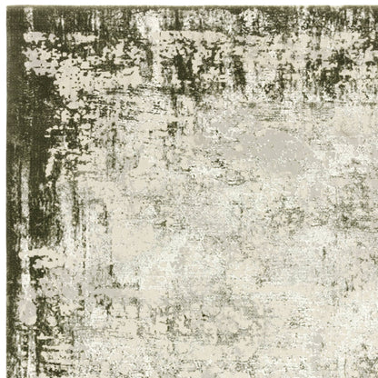 Vloerkleed Kuza Border Green