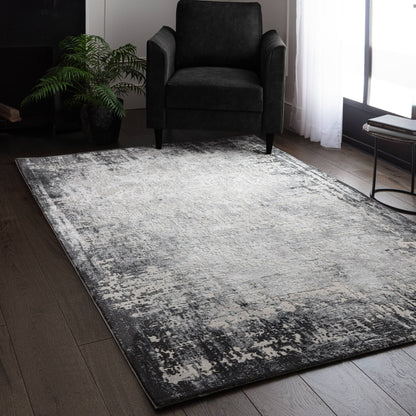 Vloerkleed Kuza Border Grey