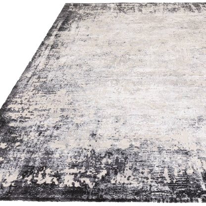Vloerkleed Kuza Border Grey
