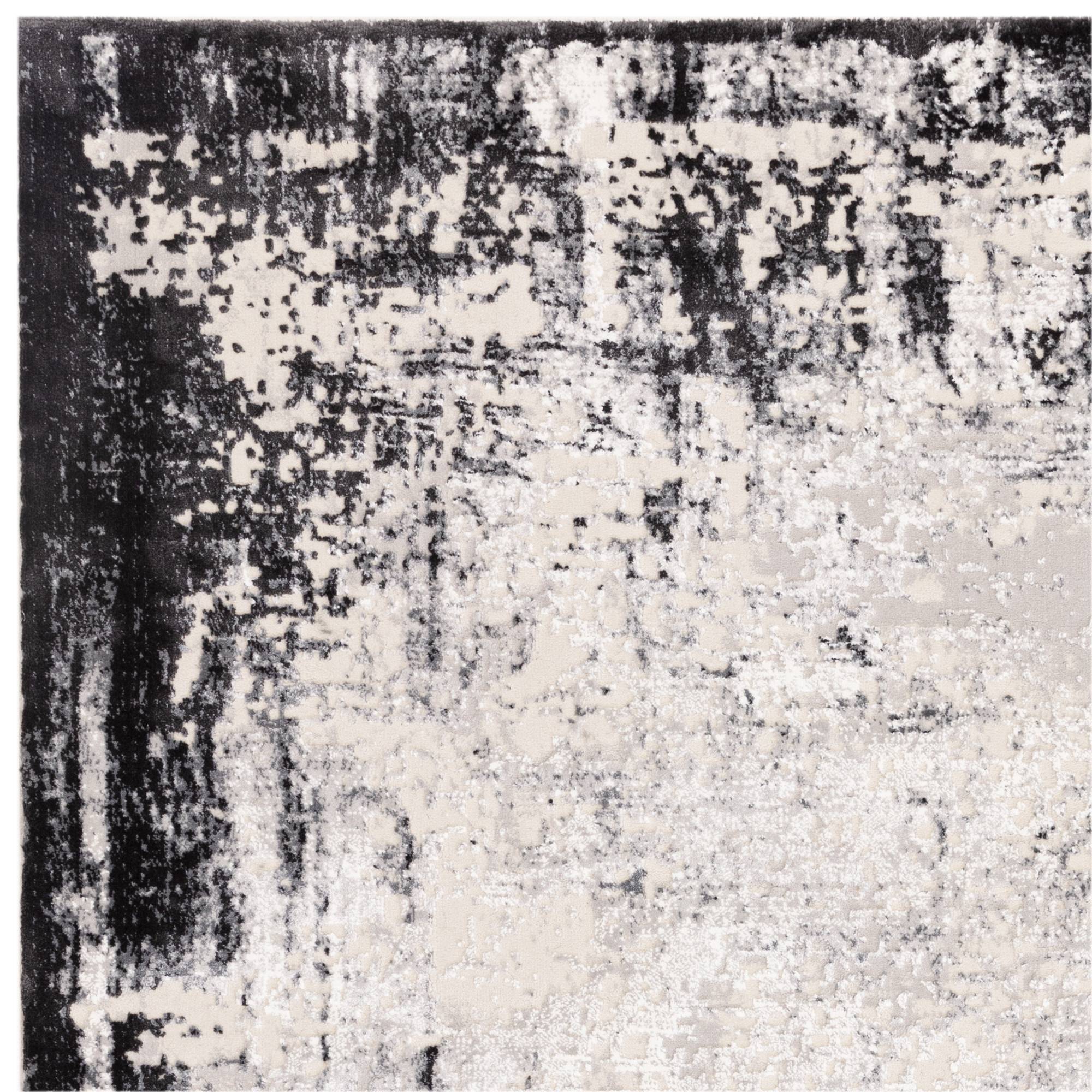 Vloerkleed Kuza Border Grey