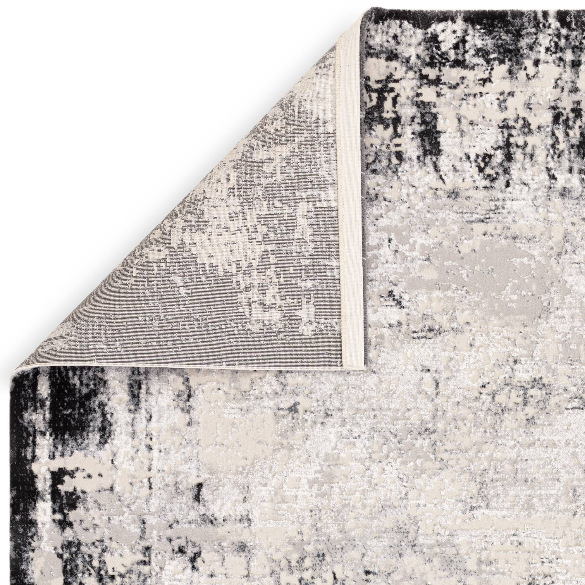 Vloerkleed Kuza Border Grey