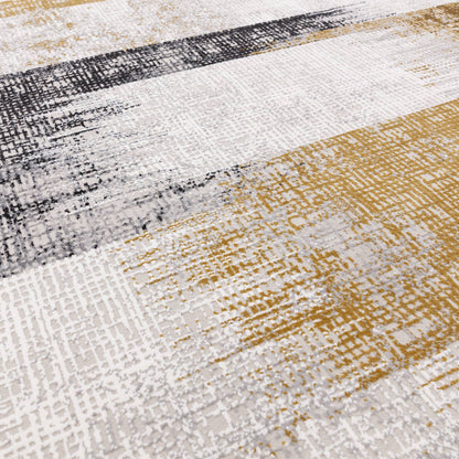 Vloerkleed Kuza Lines Gold