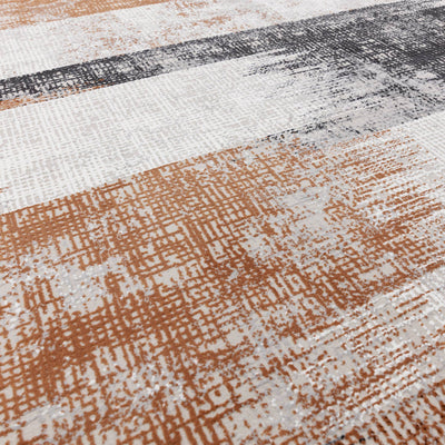 Vloerkleed Kuza Lines Terracotta