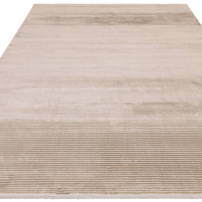 Vloerkleed Kuza Plain Stripe Beige