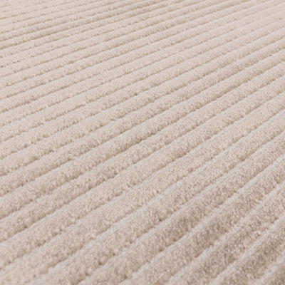 Vloerkleed Kuza Plain Stripe Beige