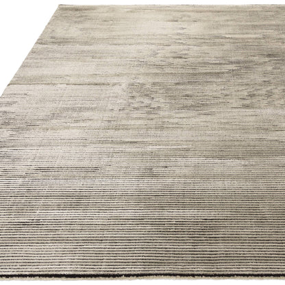 Vloerkleed Kuza Plain Stripe Khaki