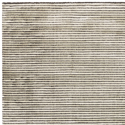 Vloerkleed Kuza Plain Stripe Khaki
