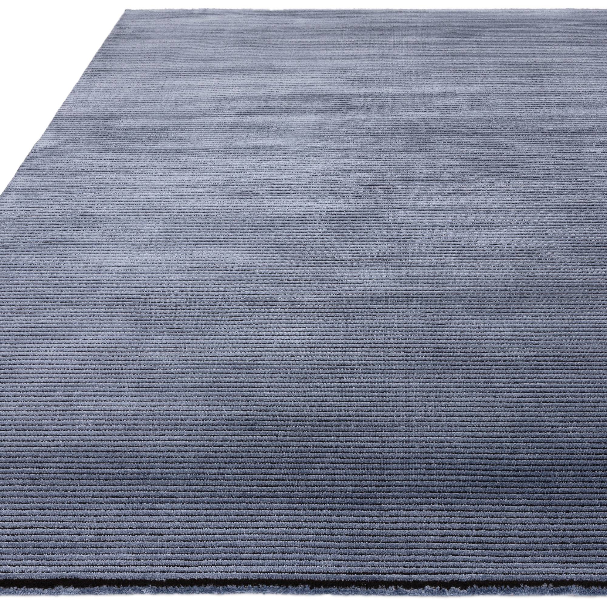 Vloerkleed Kuza Plain Stripe Navy